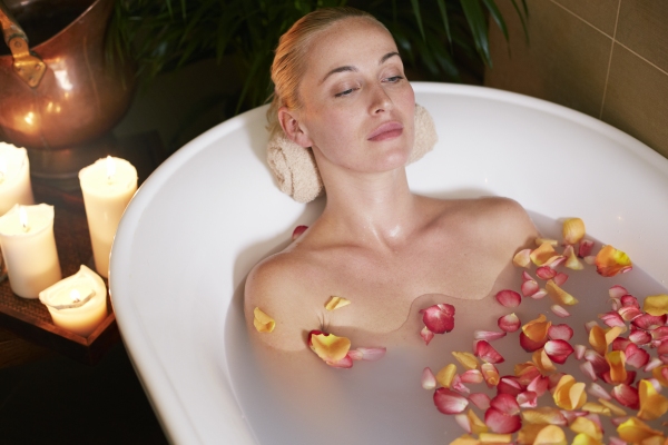 Flower-honey bath with head and face massage °Releasing°